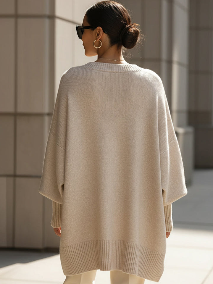 Izzie - Poncho drapeado