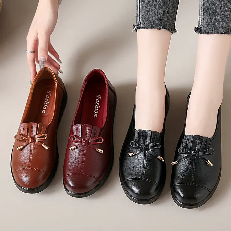 Kyla - Mocasines de plataforma acolchada