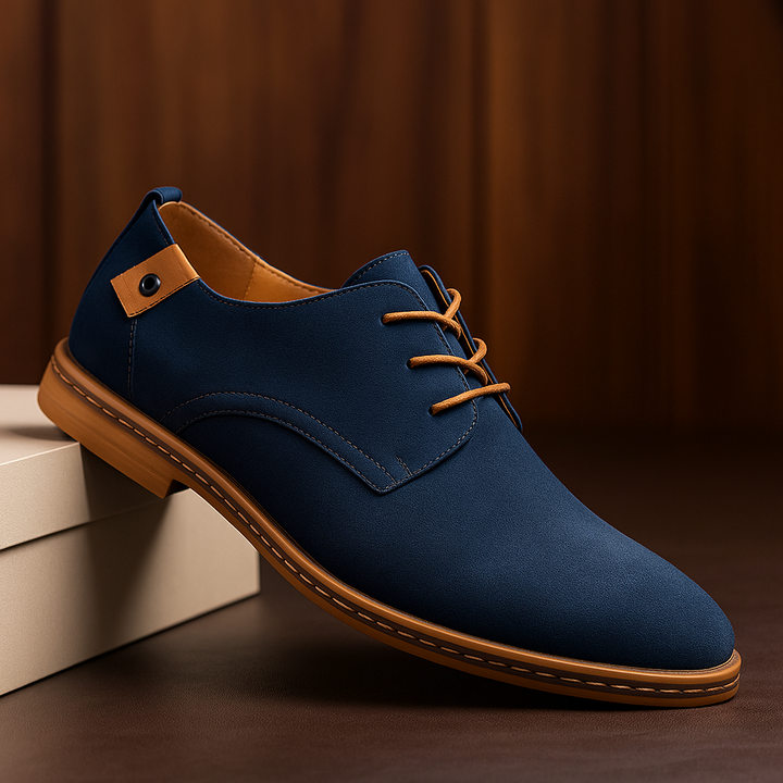 Blaine - Zapatos de agujeta texturizados