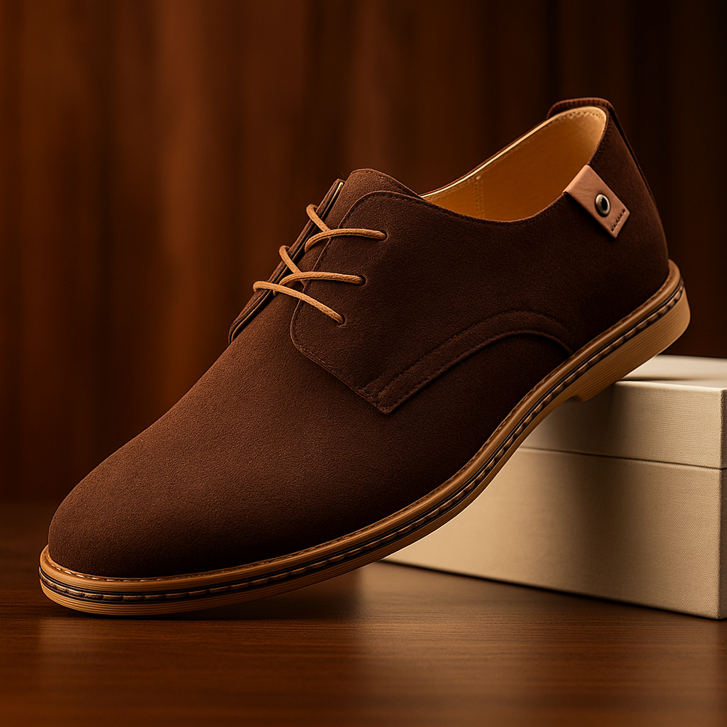 Blaine - Zapatos de agujeta texturizados