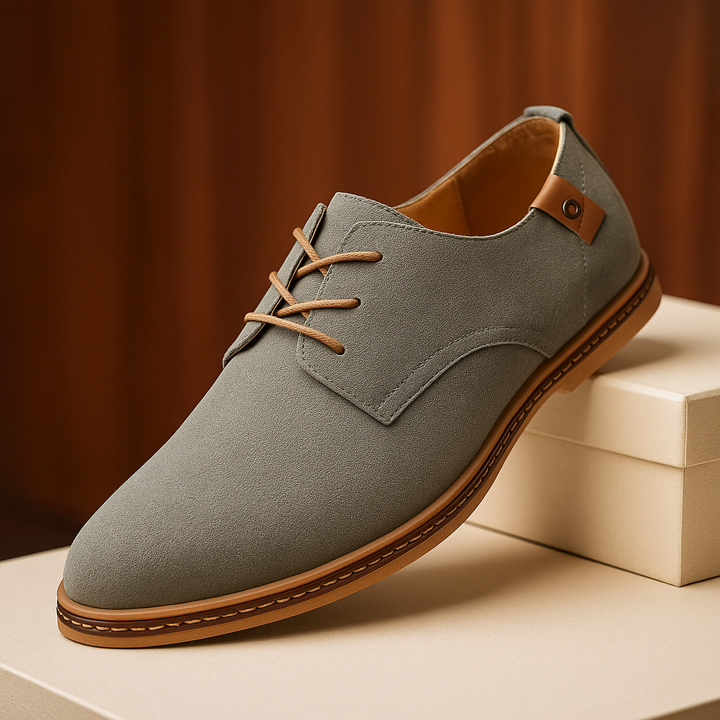 Blaine - Zapatos de agujeta texturizados