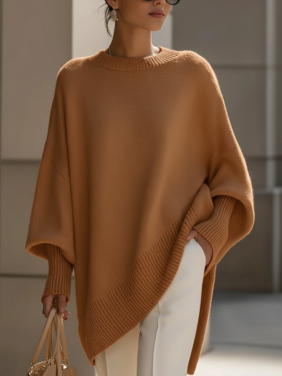 Izzie - Poncho drapeado