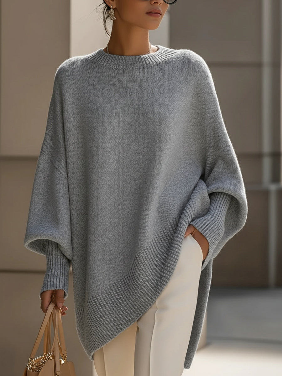 Izzie - Poncho drapeado