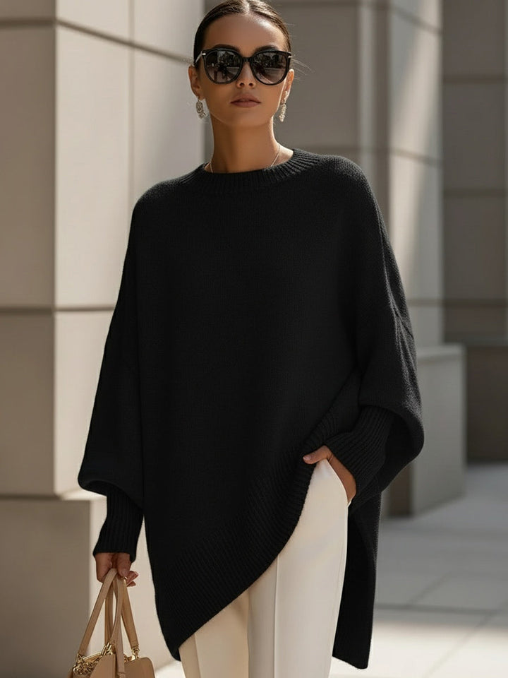 Izzie - Poncho drapeado