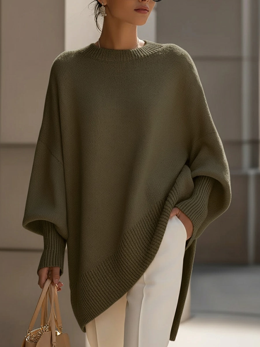 Izzie - Poncho drapeado