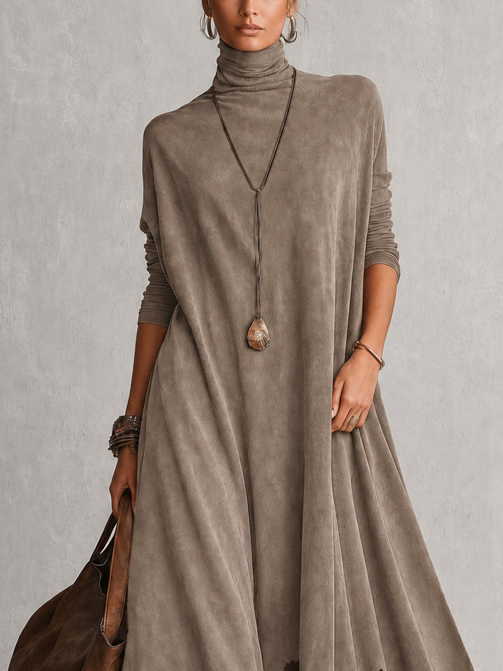 Pamina - Vestido corte A con panel de encaje