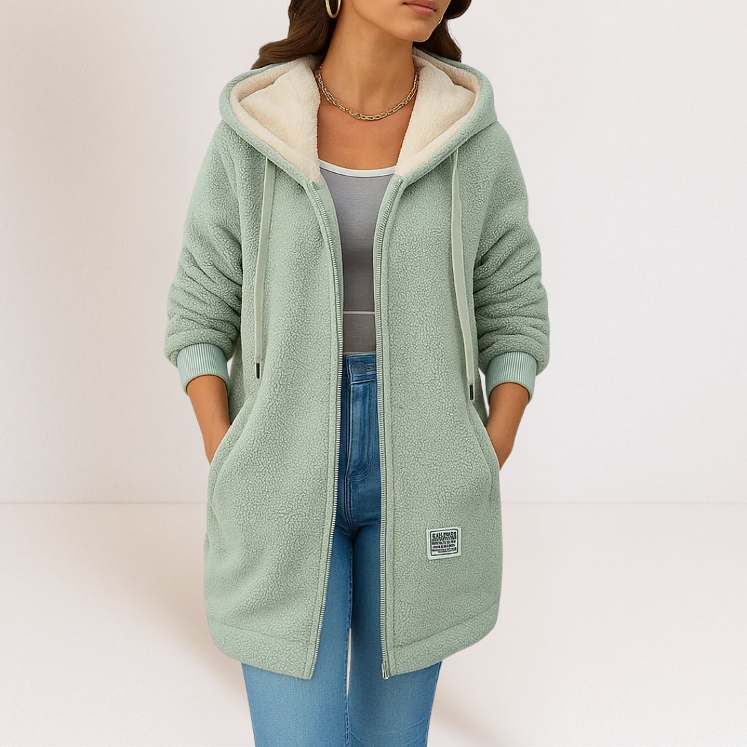 Rosie - Chamarra con capucha de tacto suave