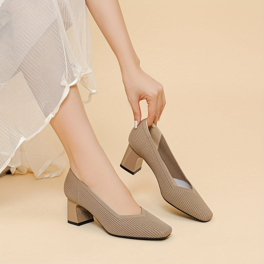 Hetty - Zapato de tacón cuadrado