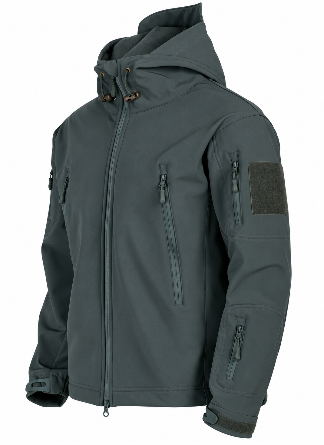 Arno - Chamarra slim fit con capucha