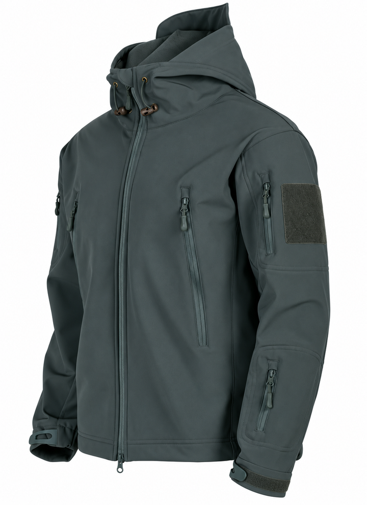Arno - Chamarra slim fit con capucha