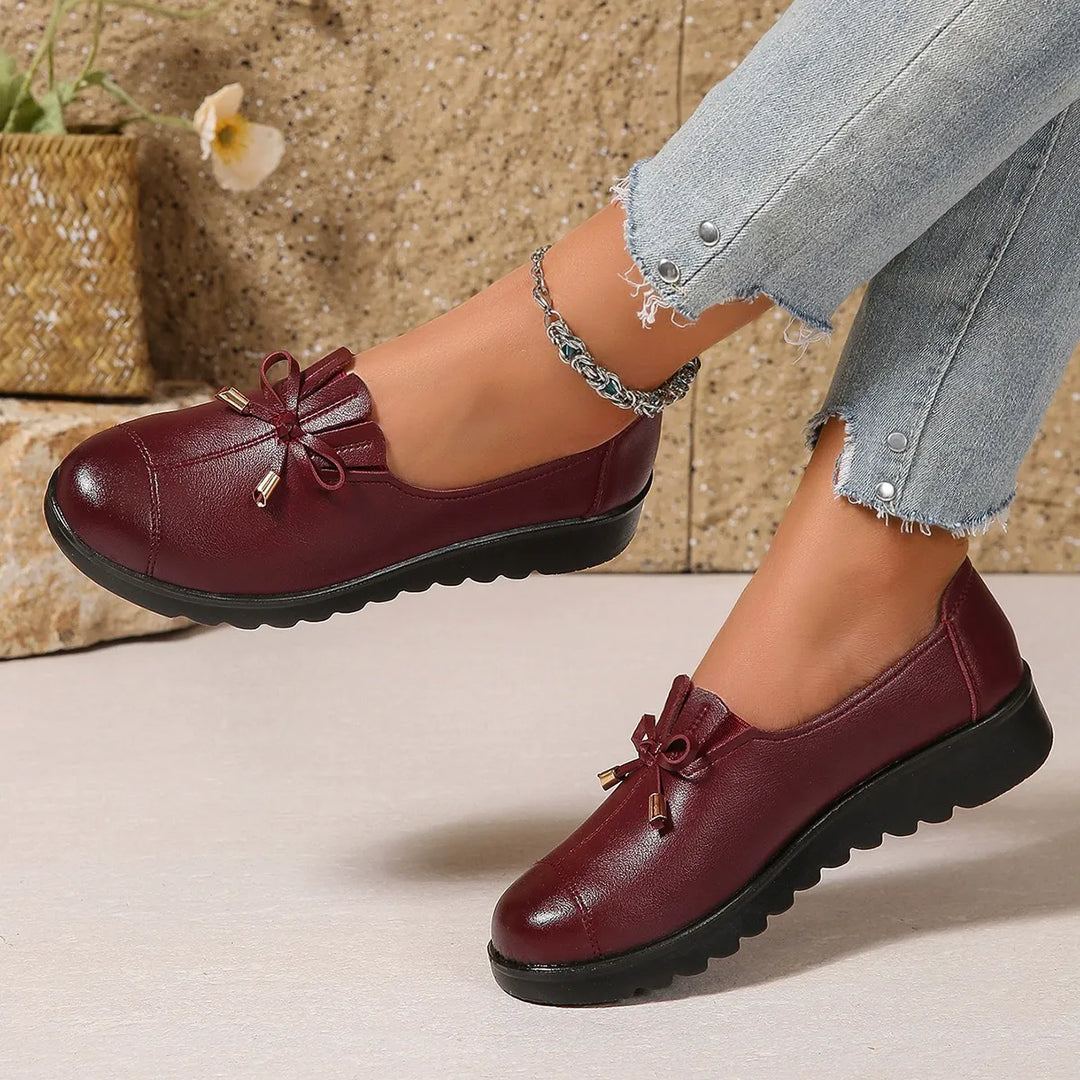 Kyla - Mocasines de plataforma acolchada