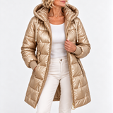 Tilda - Chamarra puffer larga acolchada