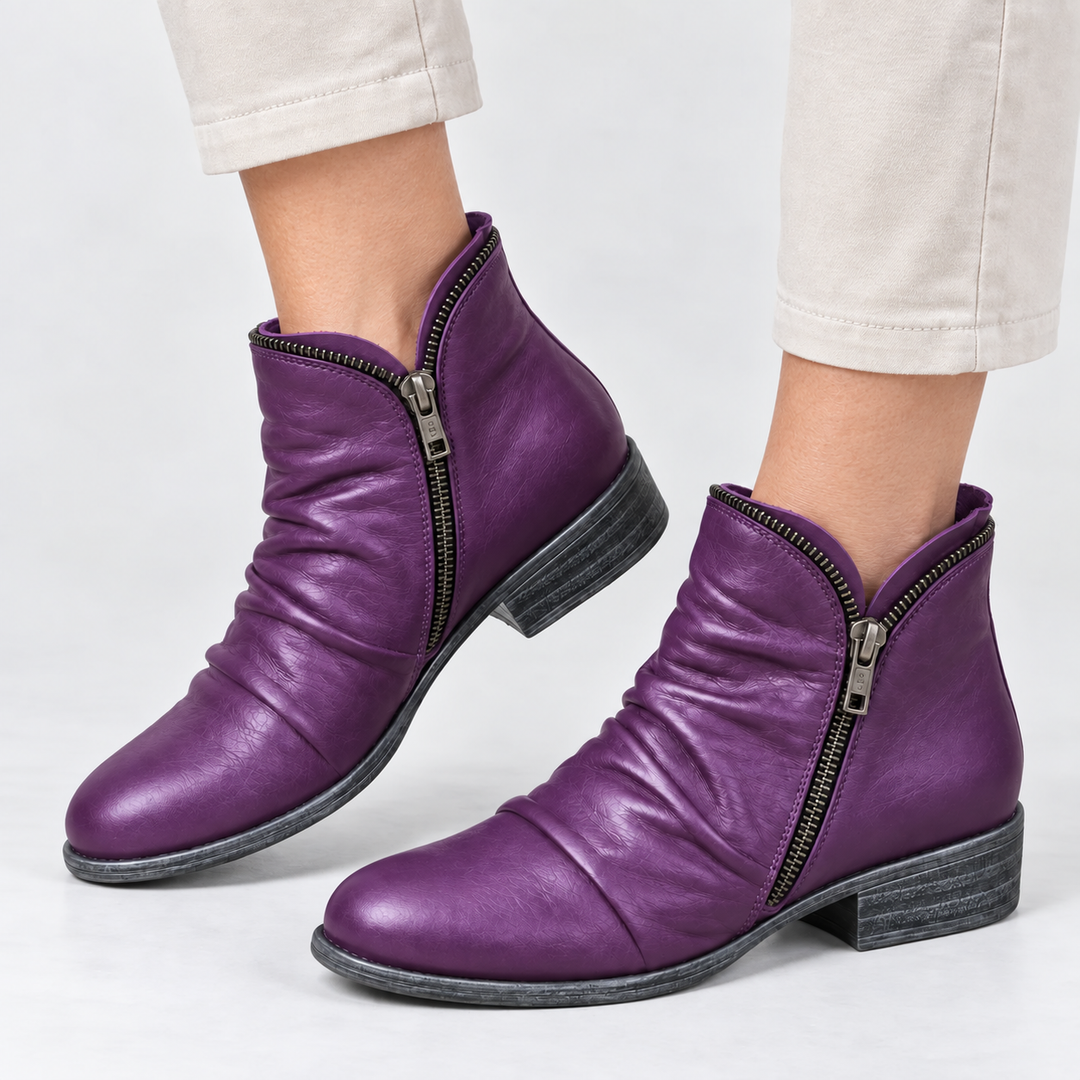 Anara - Botines texturizados