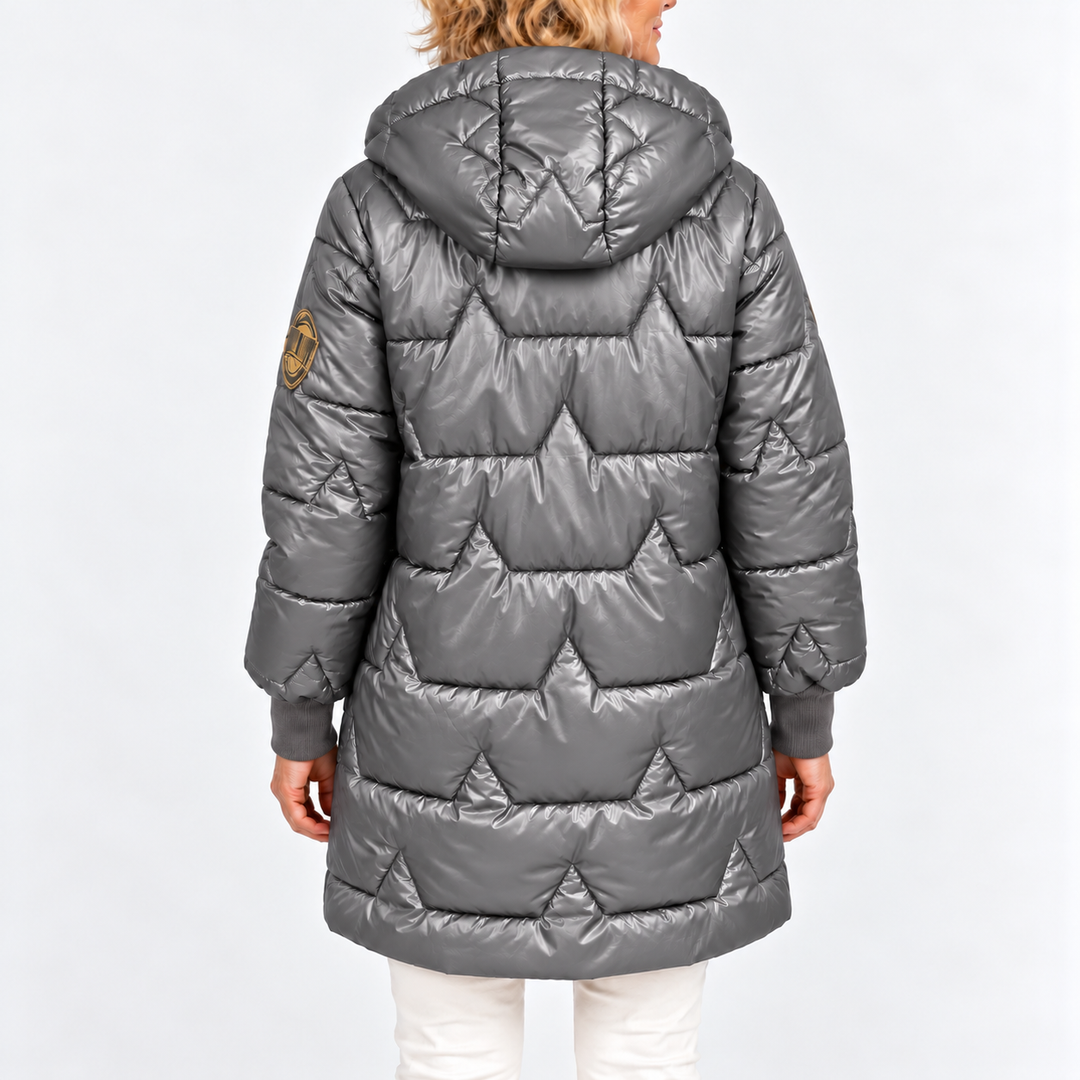 Tilda - Chamarra puffer larga acolchada