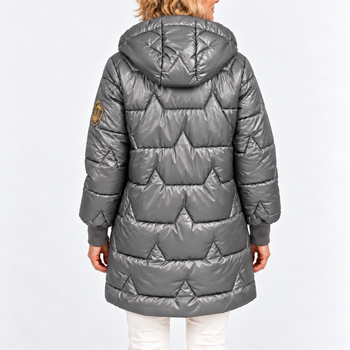 Tilda - Chamarra puffer larga acolchada