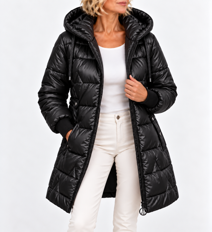 Tilda - Chamarra puffer larga acolchada