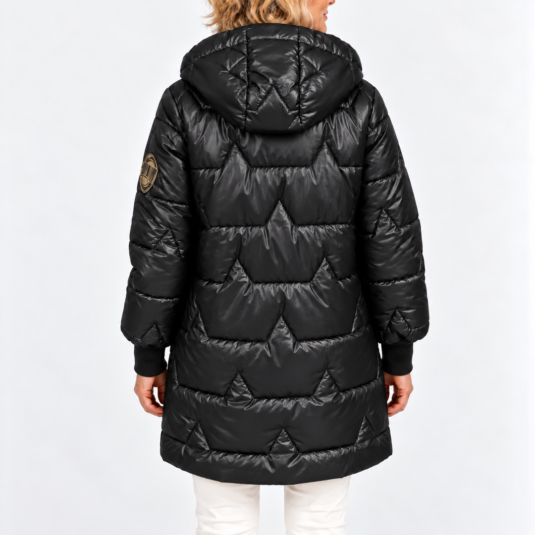 Tilda - Chamarra puffer larga acolchada