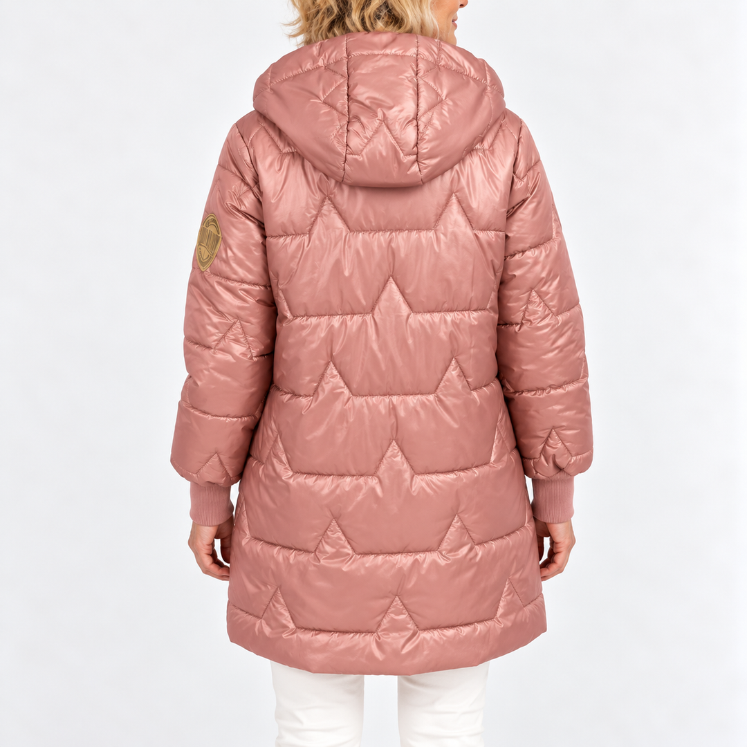 Tilda - Chamarra puffer larga acolchada