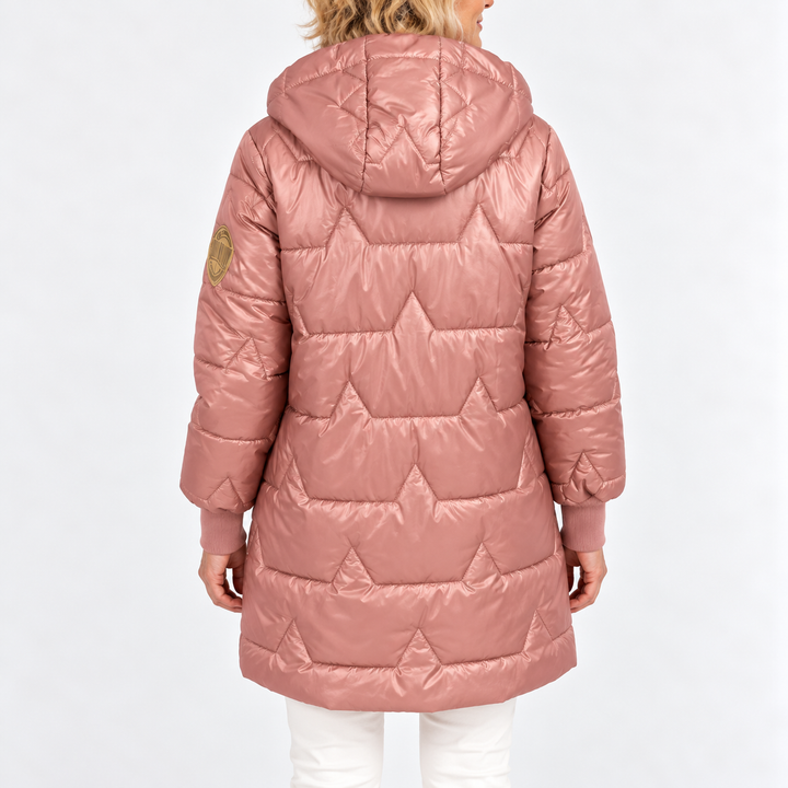 Tilda - Chamarra puffer larga acolchada