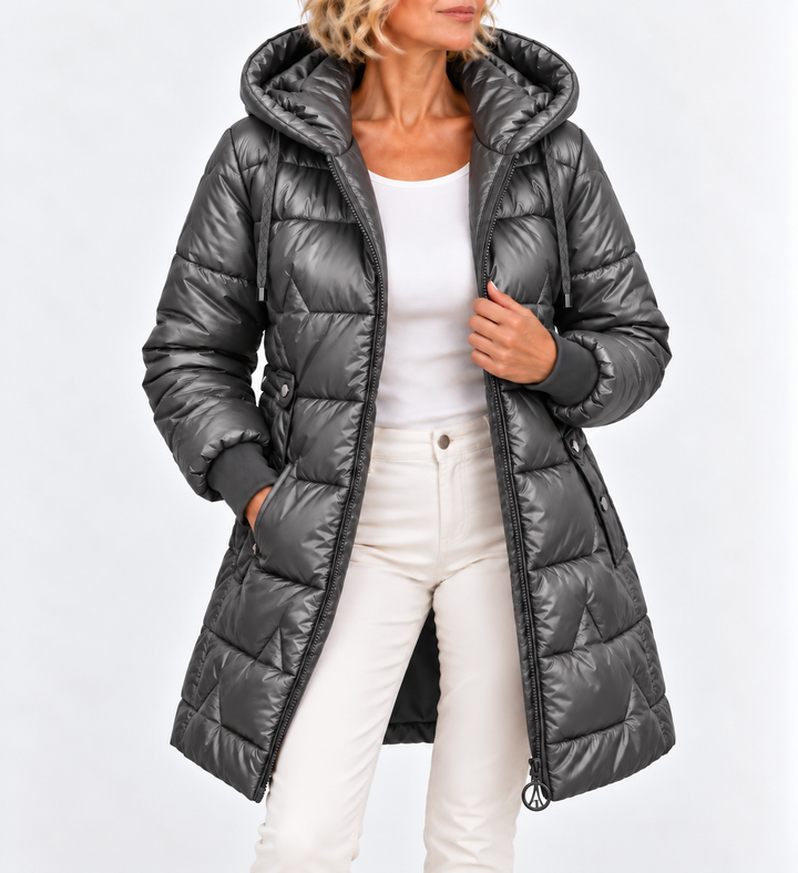 Tilda - Chamarra puffer larga acolchada