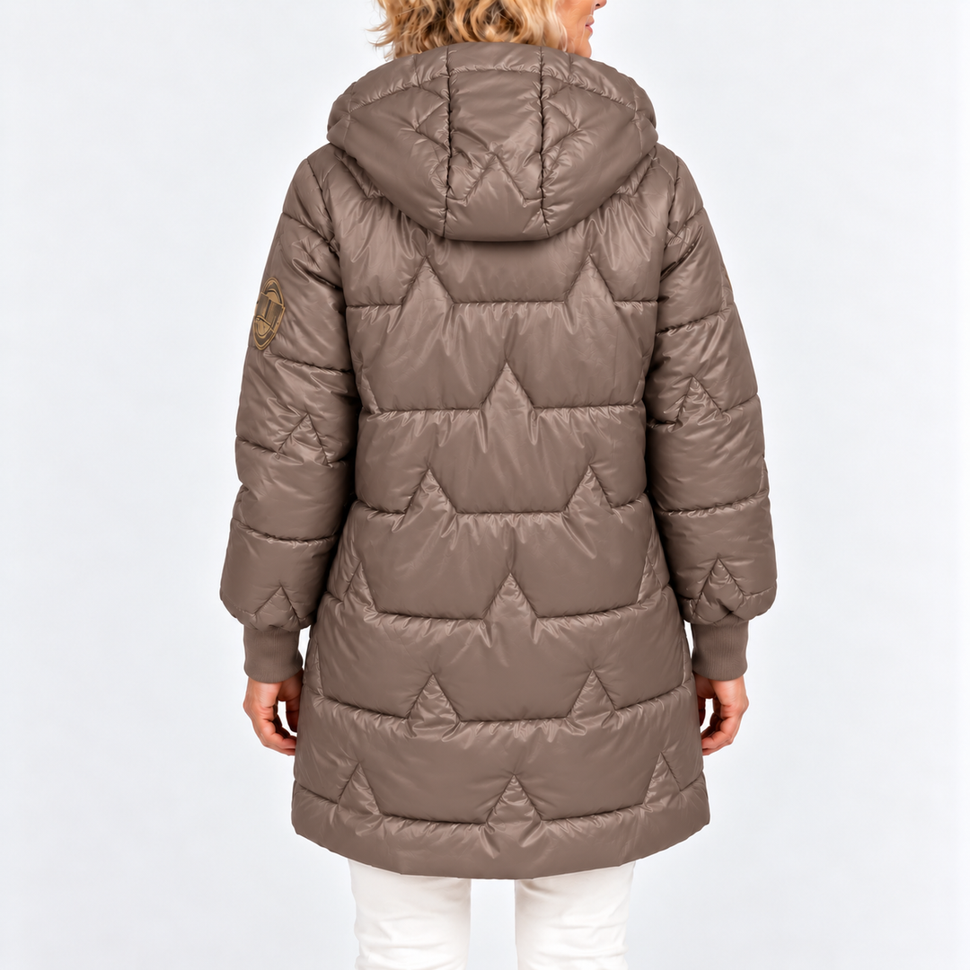 Tilda - Chamarra puffer larga acolchada