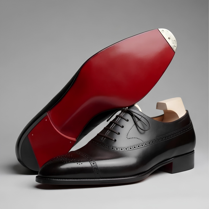 Arvid - Zapatos Oxford premium con puntera recta