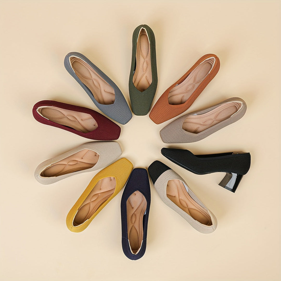 Hetty - Zapato de tacón cuadrado