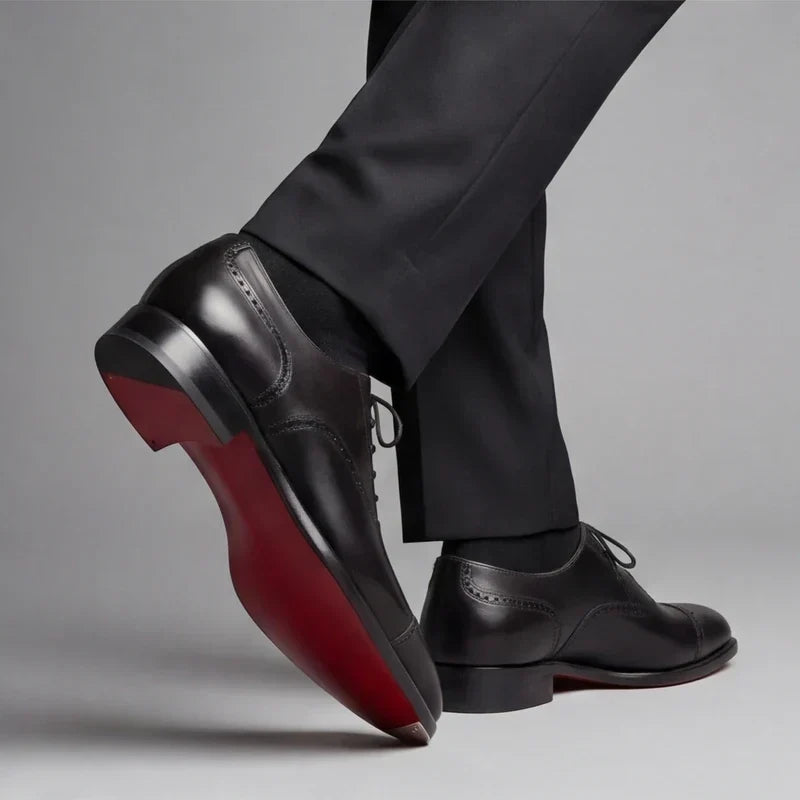 Arvid - Zapatos Oxford premium con puntera recta