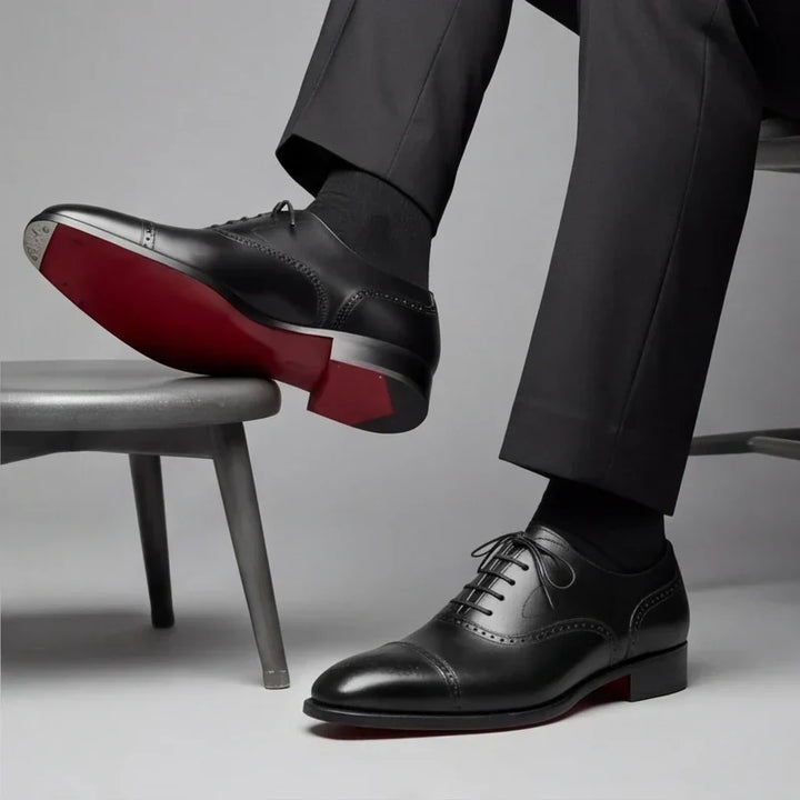 Arvid - Zapatos Oxford premium con puntera recta