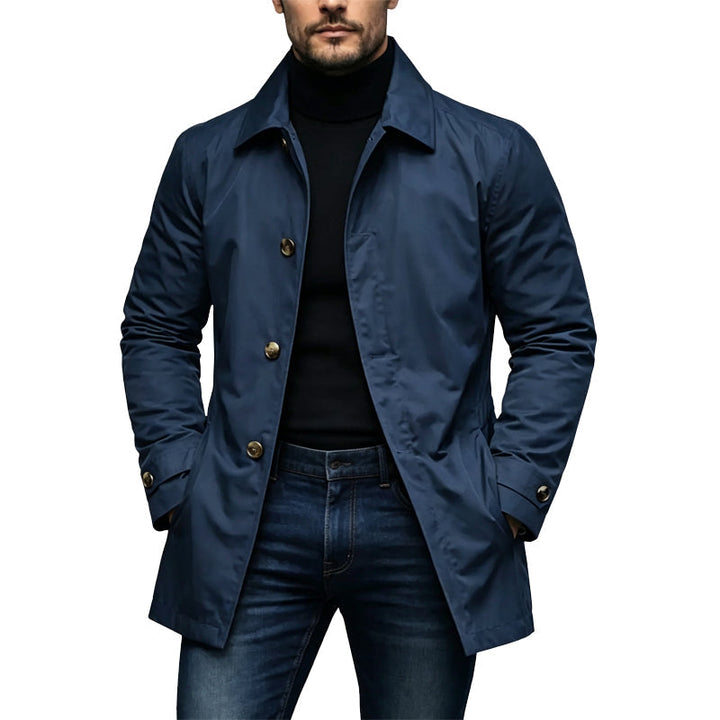 Pavel - Abrigo tipo trench impermeable urbano