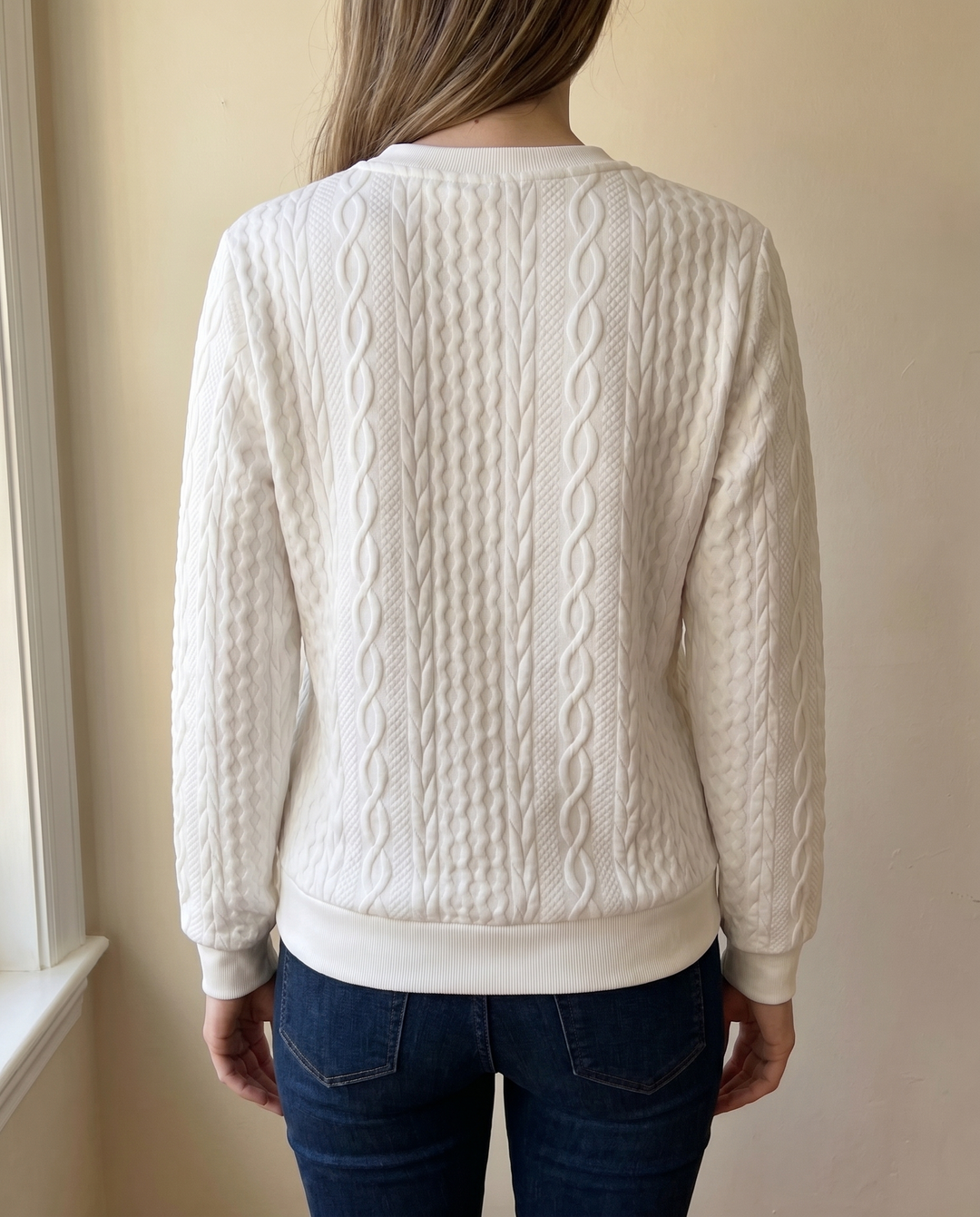 Darla - Suéter texturizado con cierre